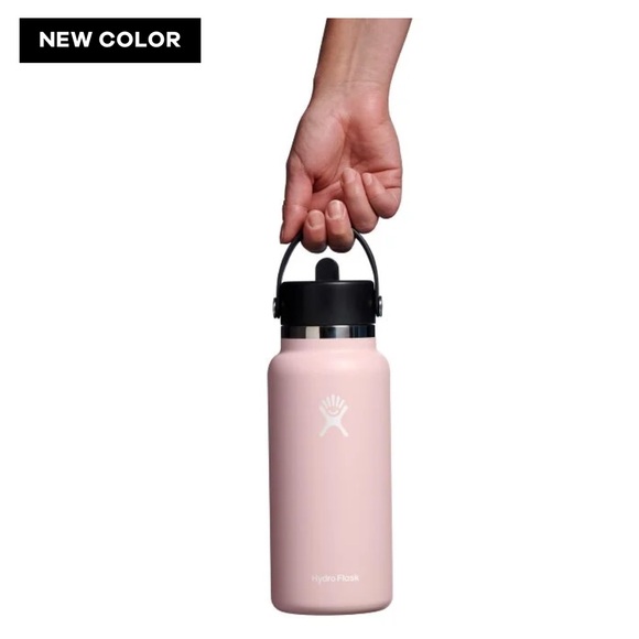 BRAND NEW Hydroflask 32oz Wide Mouth w/ Straw Cap - Picture 2 of 3
